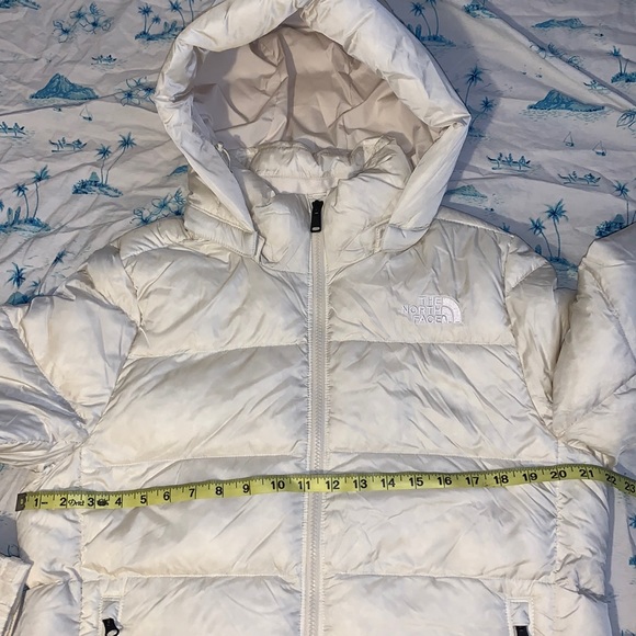 The North Face Womens Metropolis Parka III Down, Vintage White, Large - Picture 9 of 10